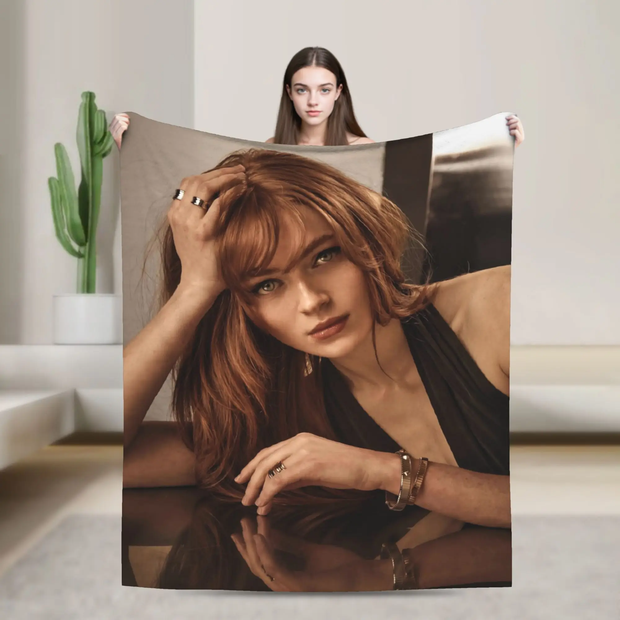 Фото Пледы Sadies Sinks Accessories из супермягкого кораллового флиса, плюшевые покрывала для отдыха. №1