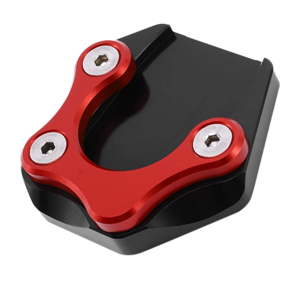 

Motorcycle Kickstand Pad Side Stand Pad Plate KiCkstand Enlarger for-Honda GB350 GB 350 2021 2022(Red)