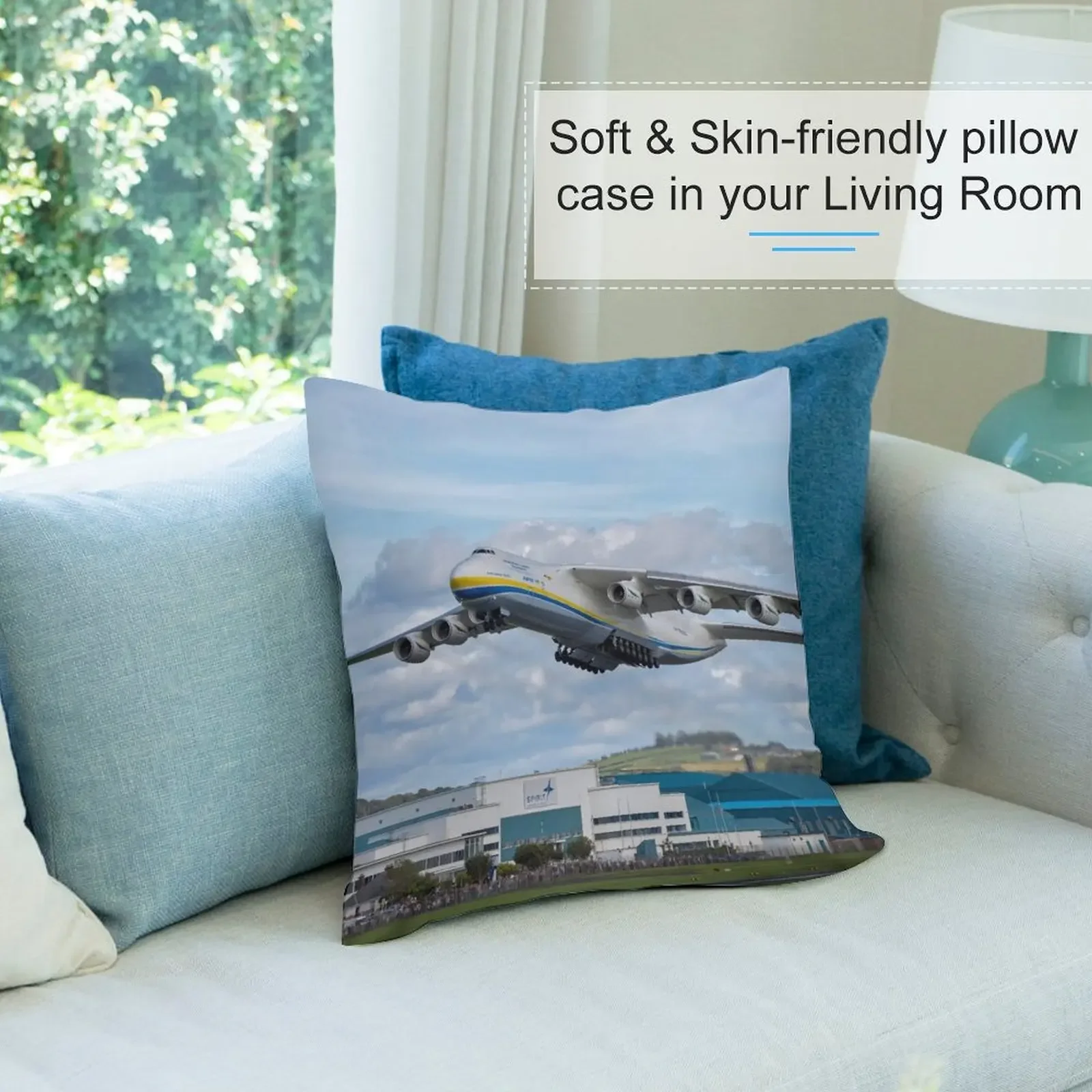 Подушка Antonov An-225 Mriya новогодний чехол для подушек роскошный подушка