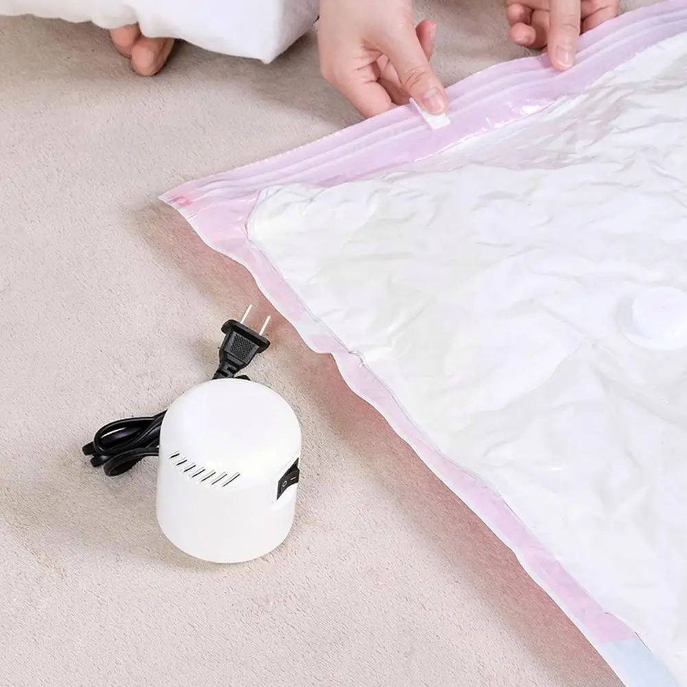 

220V 55W Powerful Vacuum Pump Electric Air Pump Vacuum Sealed Compression Bag for Clothes Storage Bags Electric Sealer Mach H2Y2
