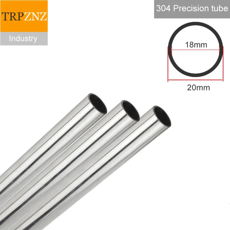 

customized product,304 stainless steel tube precision pipe ,inox tube,OD20 ID18 with 595 mm x2pcs