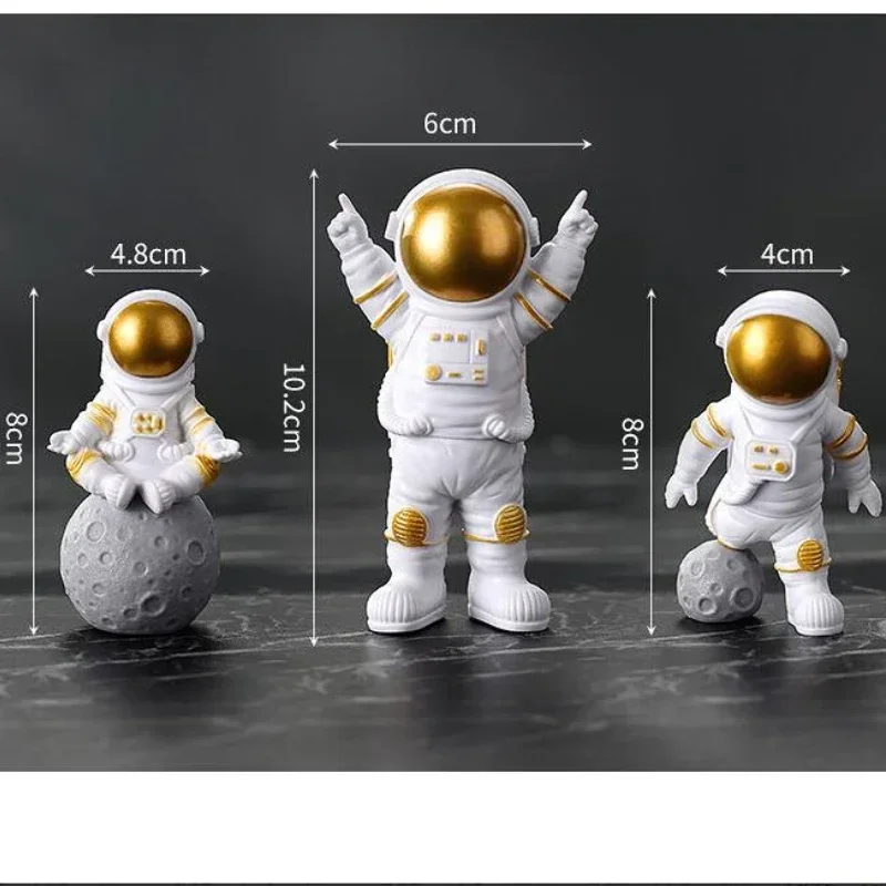 3/4 шт./набор статуэтка астронавта