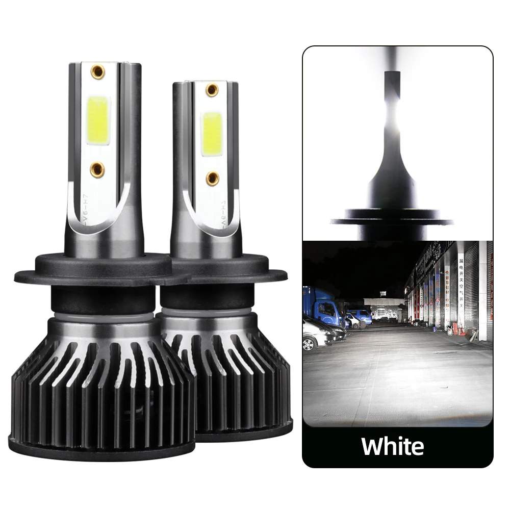 

Roadsun 260W 26000LM H4 H7 Светодиодные фары 6000K Фры H1 Led H11 H8 HB3 9005 HB4 9006 9007 9004 H13 9012 H9 Автомобильные фары 2 шт.