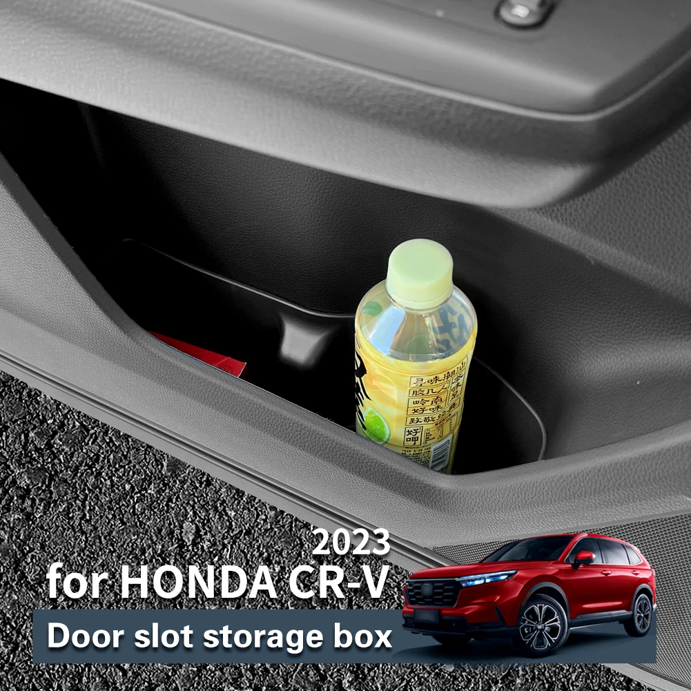 Фото Органайзер LUCKEASY для дверных ручек Honda CR-V CRV 2023-2026 (только для левостороннего руля), TPE, для передних и задних дверей, для хранения и порядка №3