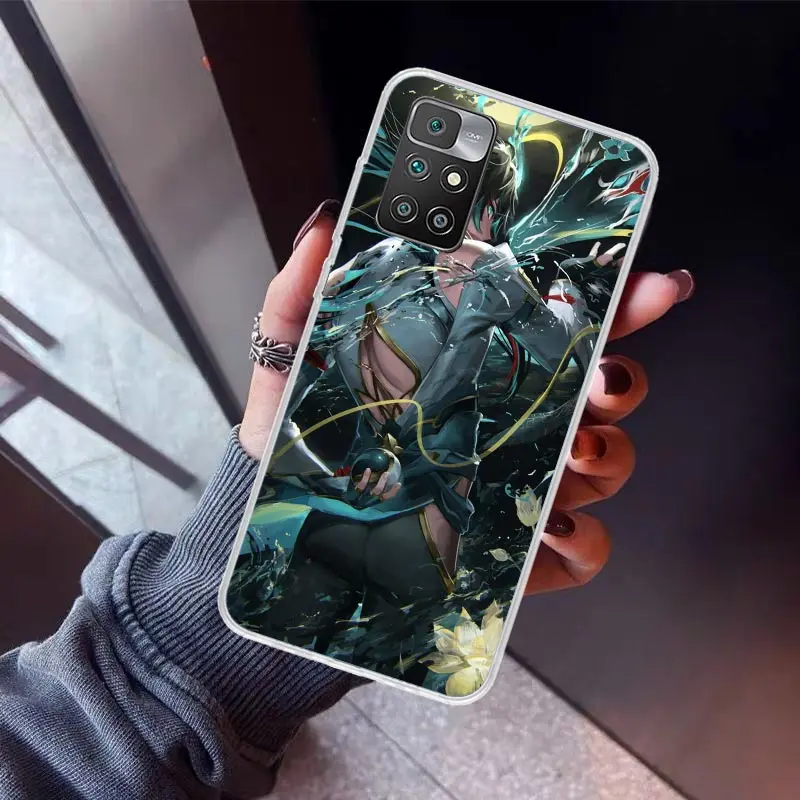 Чехол для телефона Honkai Star Rail Dan Heng Xiaomi Redmi 12C 12 10A 10C 10X 10 9A 9C 9T 9 8A 8 7A 7 6A 6 Pro K70 K60 K40 K20 Soft C