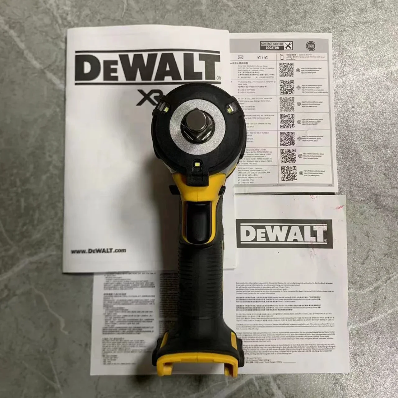 DeWALT DCF901B 12 В Макс XTREME 1/2 дюйма бесщеточный беспроводной гайковерт-неизолированный