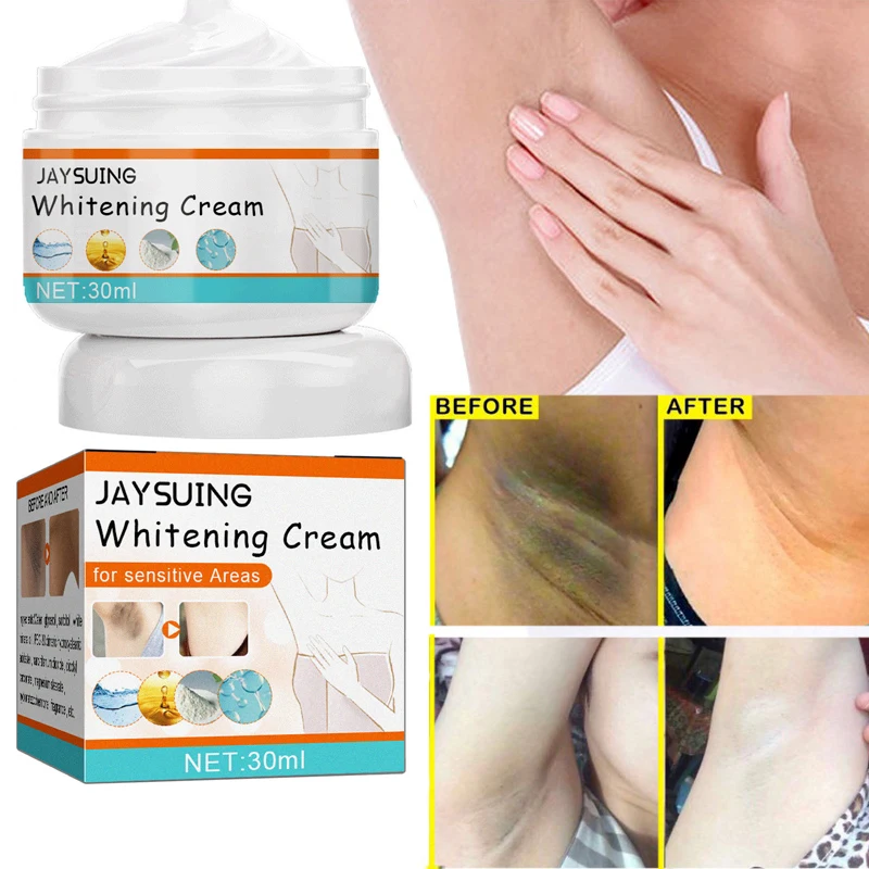 

Body Whitening Cream Underarm Butt Private Area Dull Bleaching Serum Brighten Inner Thigh Intimate Dark Remove Melanin Skin Care