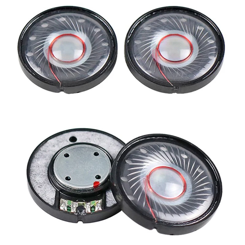 

2pcs 40mm Wireless Headphone Speaker Driver Neodymium 112db HIFI Headset Horn Full Range Speakers