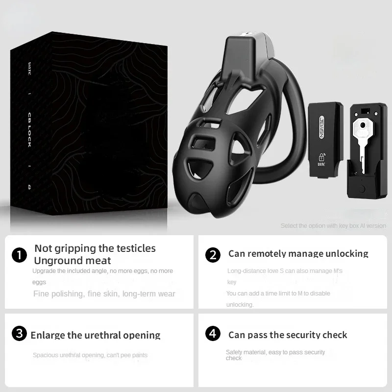 Jeusn клетки верности для мужчин с футляром ключей секс-игрушки незаметное женское