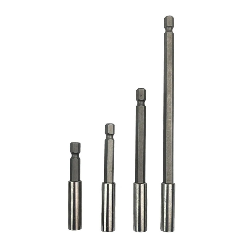 

Magnetic Extension Bit Holder Tool 1/4" Hex Rod Shank Long Handle Screwdriver Tip Holder Replacement 60 75 100 150mm