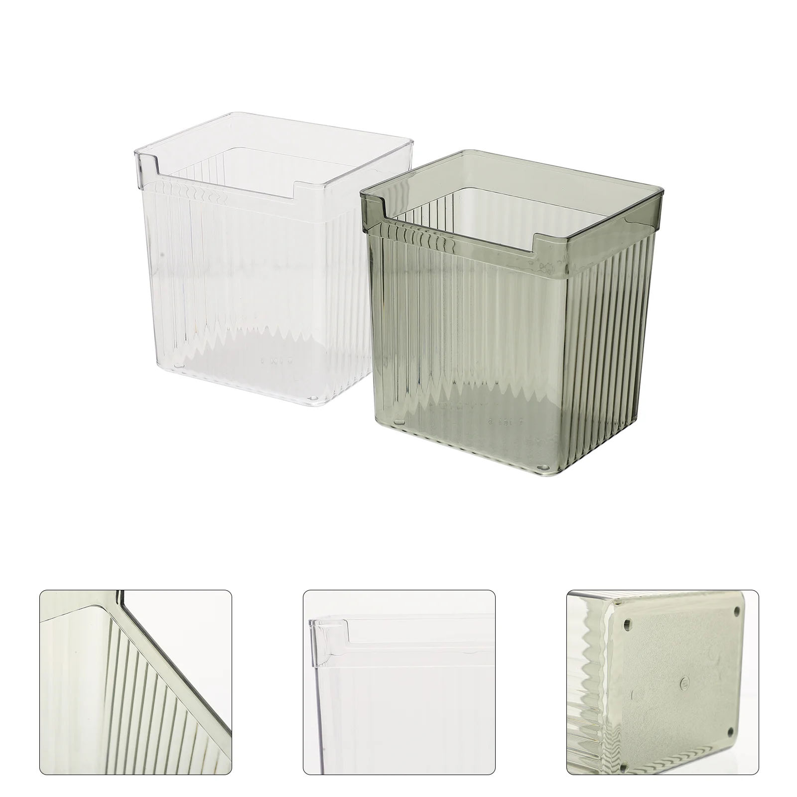 

Fridge Box Storage Refrigerator Organizer Doorbin Side Container Kitchen Bag Crisper Freezer Sauce Tray Pantry Bins Holder