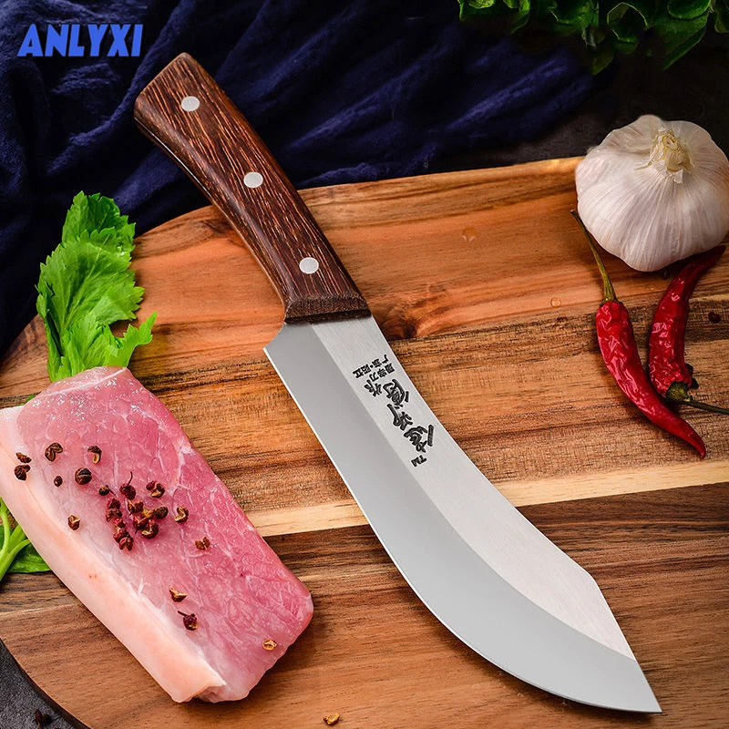 

Cleaver Knife Stainless Steel Meat Fish Fruit Vegetables Chopping Slicing Kitchen Chef Butcher Cocina Japanese Professional faca