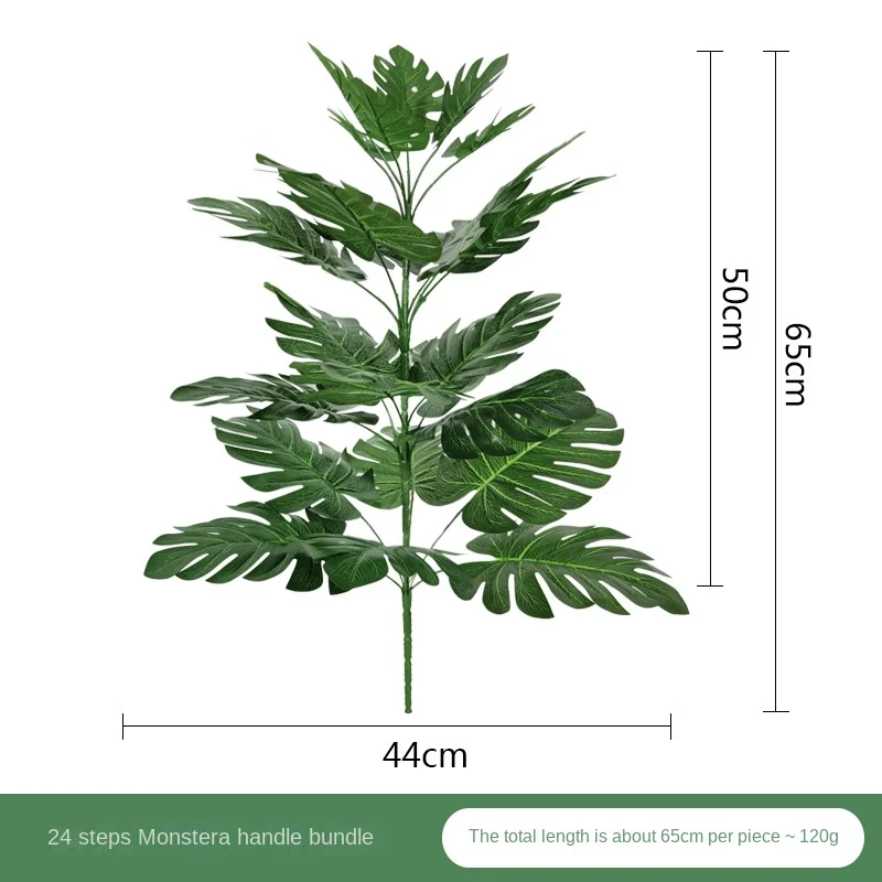 

Artificial Plant Simulation Turtle Back Leaf Green Plant Fake Potted Flower Arrangement Sunflower Leaf Persian Leaf Coconut Leaf