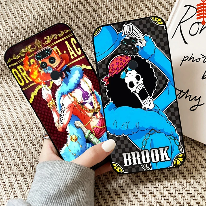 

Japan Anime One Piec Luffy Phone Case For Xiaomi Redmi Note 9 9T 9S 9 Pro 5G Silicone Cover Funda Carcasa Liquid Silicon Soft