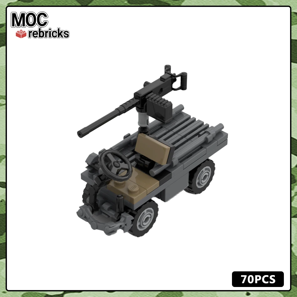 Конструктор Военные транспортные средства серии 5350 автомобиль MOC модель сделай
