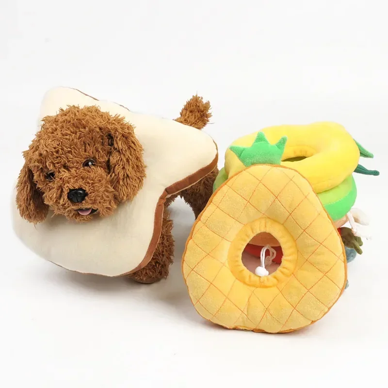 Круглый ошейник в форме фруктов для домашних животных кошек собак Элизабет