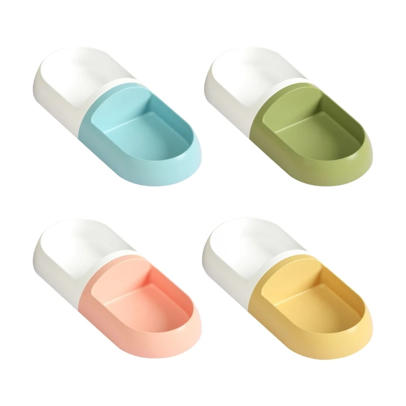 Миска для еды и воды собак диспенсер без разлива кошек прочная поилка Прямая