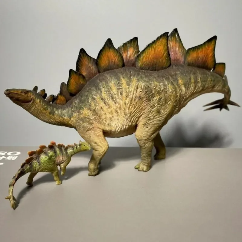 

In Stock NANMU IS HARD TO CHANGE Jurassic Period Stegosaurus Dinosaur Model 1/35 29cm Static Statue Stegosauridae Pike