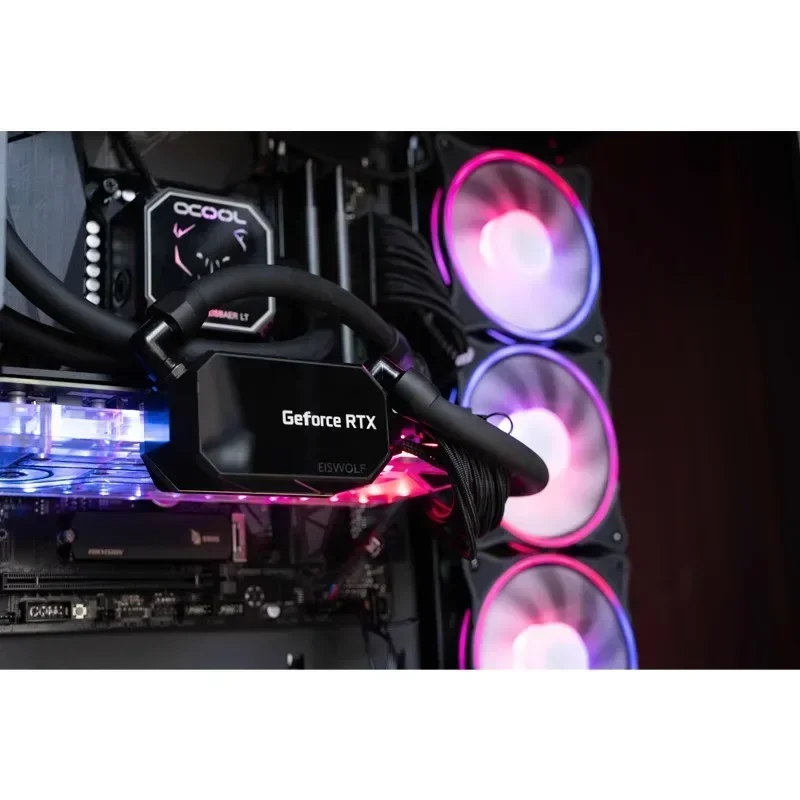 Видеокарта Alphacool RTx4090/4080/4070TI со встроенным водяным охлаждением 360 мм