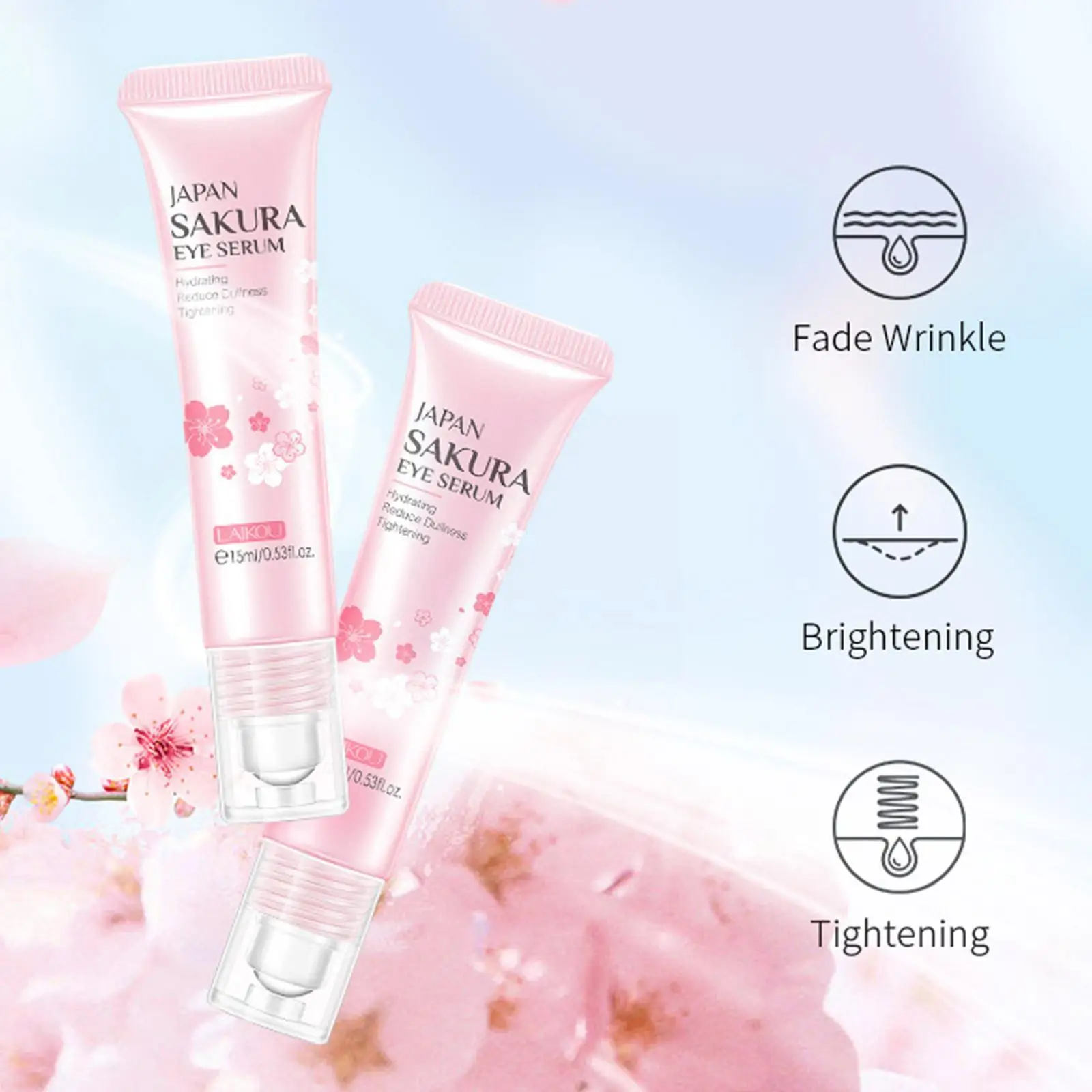

Slide Ball Serum Eye Massage Cream Essence Firming Anti-puffiness Skin Dark Wrinkle Under Eye Bags Care Circles Remo V0o5