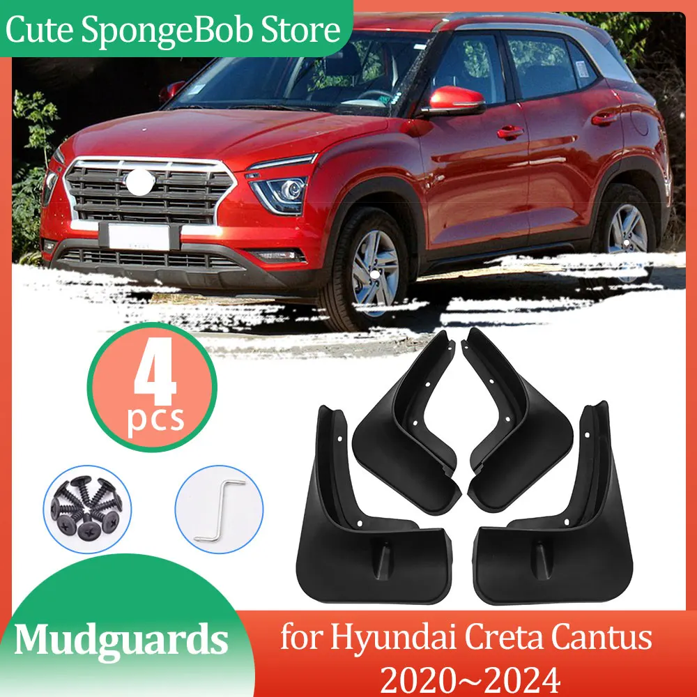 для Hyundai Creta SU2 ix25 Cantus SU2id 2020 2021 2022 2023 2024 Брызговики Расширители крыла Аксессуары