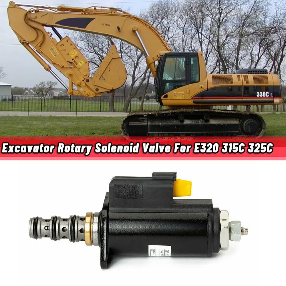 

121-1491 Excavator Rotary Solenoid Valve for Caterpillar E320B/C/D 315C 325C 1211491 KWE5K-31 G24DA30 CAT
