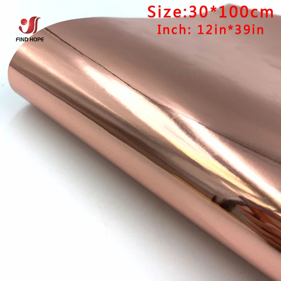 

Хромированная самоклеящаяся виниловая пленка 30*100 см