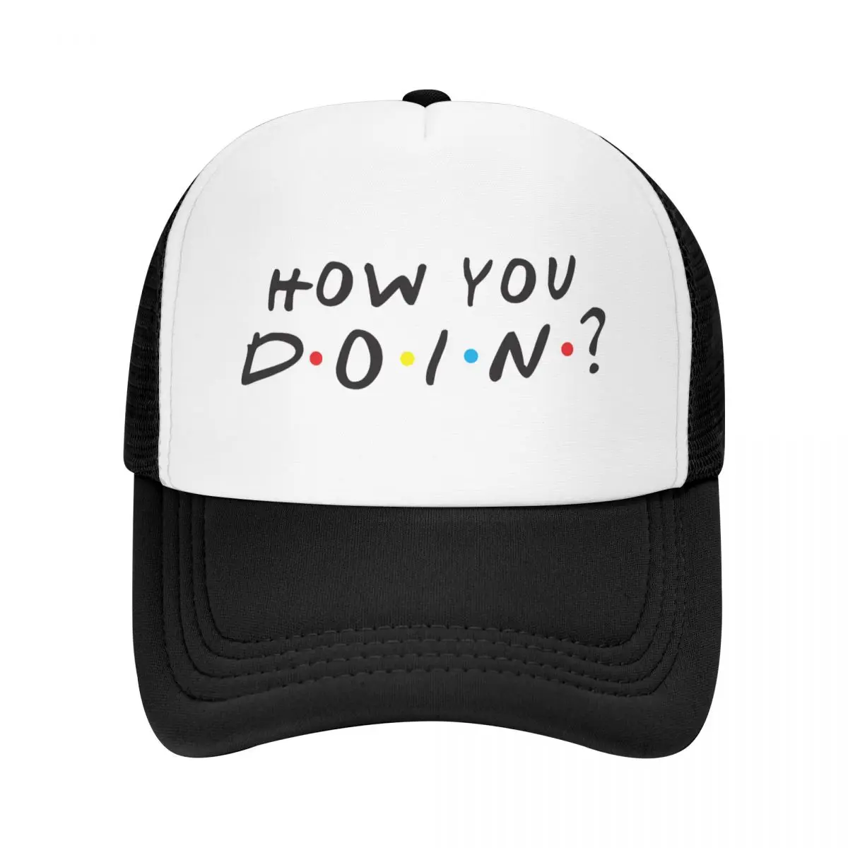 

Funny Quote Friends Tv Show Trucker Hats Sports Men Women's Adjustable How You Doin Baseball Cap Spring Hats Snapback Caps