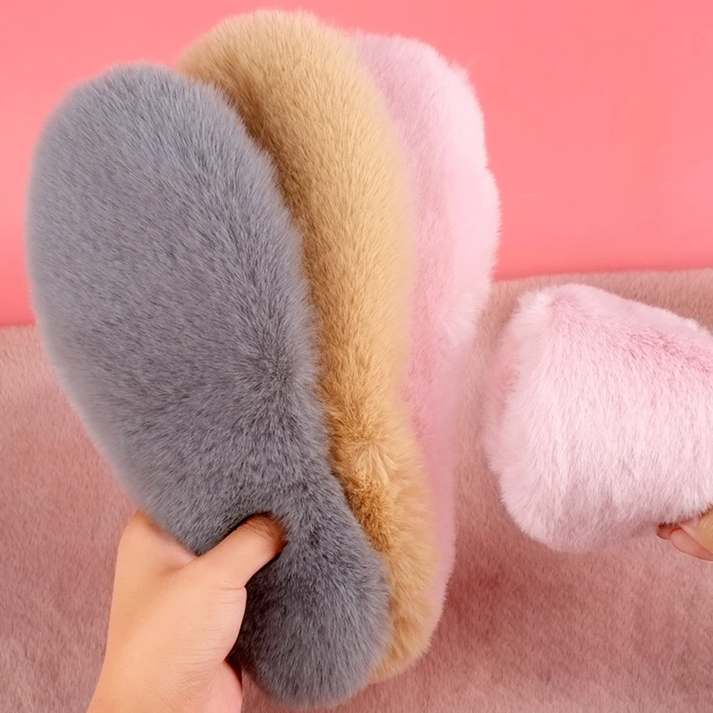 

Стельки из термофетра с имитацией кролика, утолщенные теплые стельки с подогревом для мужчин и женщин, зимняя обувь, дышащие зимние ботинки,...