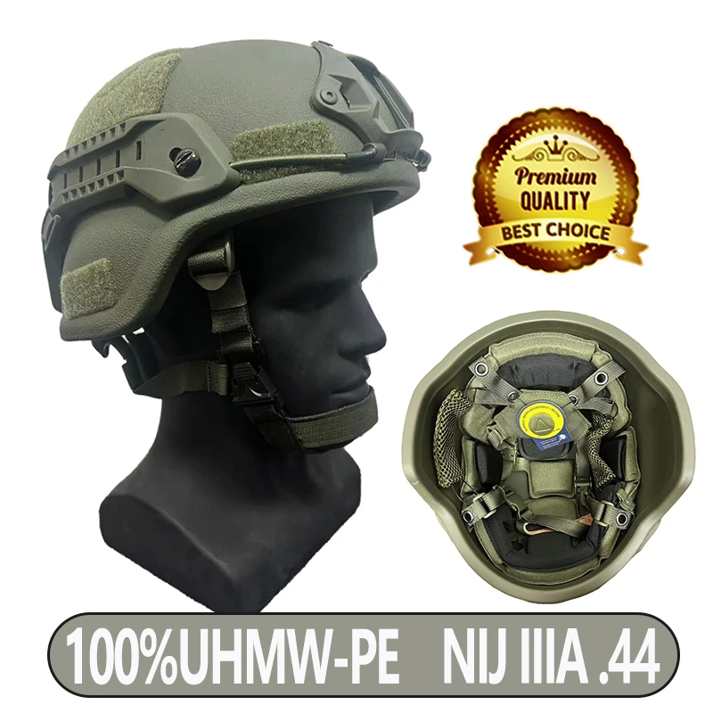NIJ IIIA 3A Тактический Баллистический Шлем MICH Wendy Подвесная Подкладка UHMW PE Материал