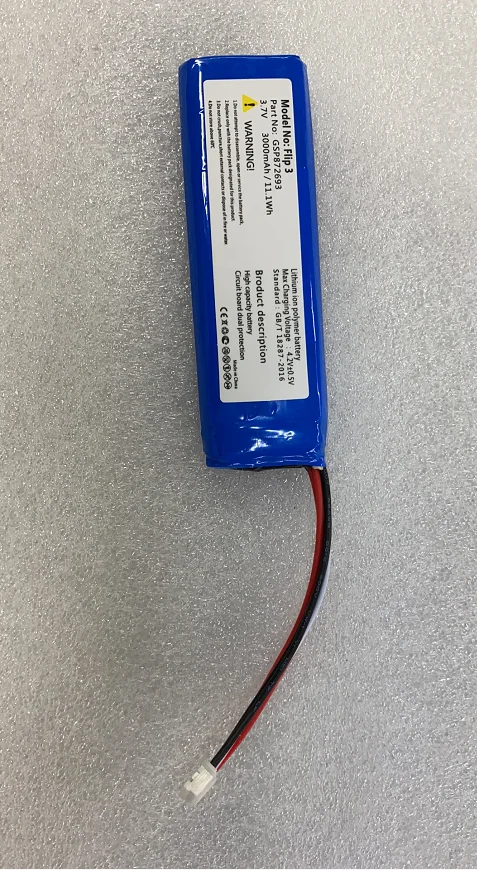 

Для JBL Flip 3 Music Kaleidoscope Audio Battery Gsp872693 P763098 03
