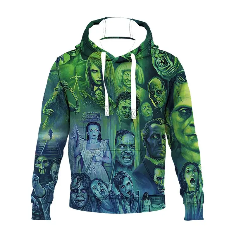 

horror oversized hoodies mens print streetwear man pullover harajuku long sleeve clothing halloween clothes hooded sweatshirts