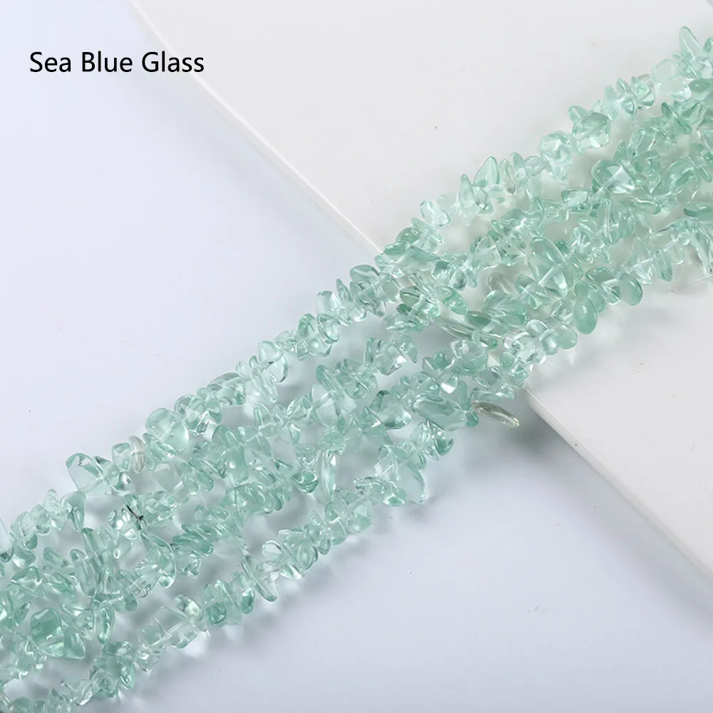 

Бусины из натурального камня 5-8 мм, нитка