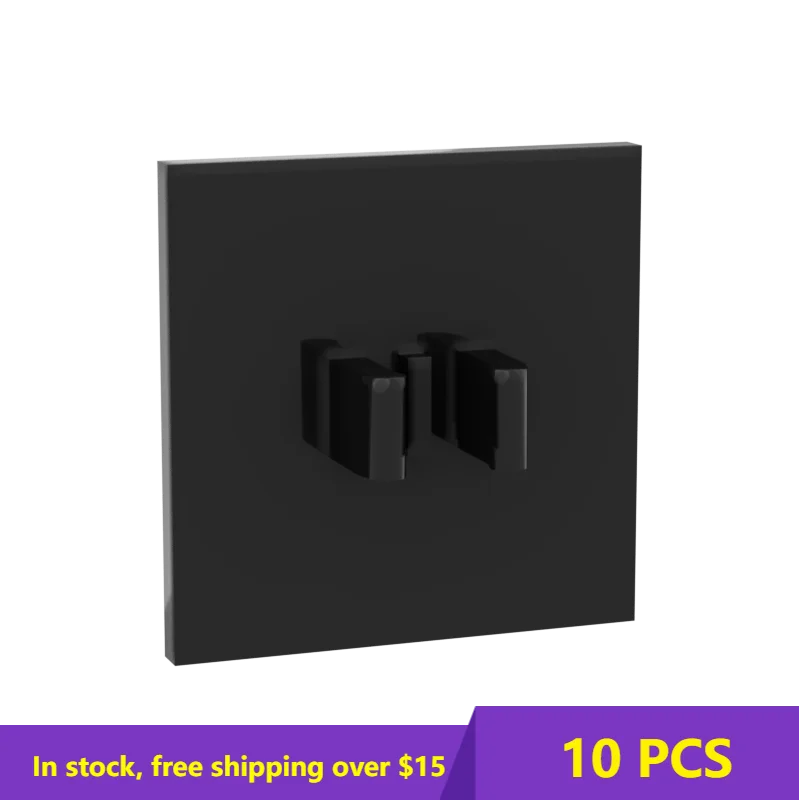 

10PCS Bricks 30258 2x2 light panel bottom with claw ldd 30258 15210 For Building Blocks Parts Educational High-Tech Parts Toys