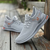 mens shoes mesh sports shoes fashion breathable soft bottom casual shoes student sneakers running shoes big size 40 46 for men