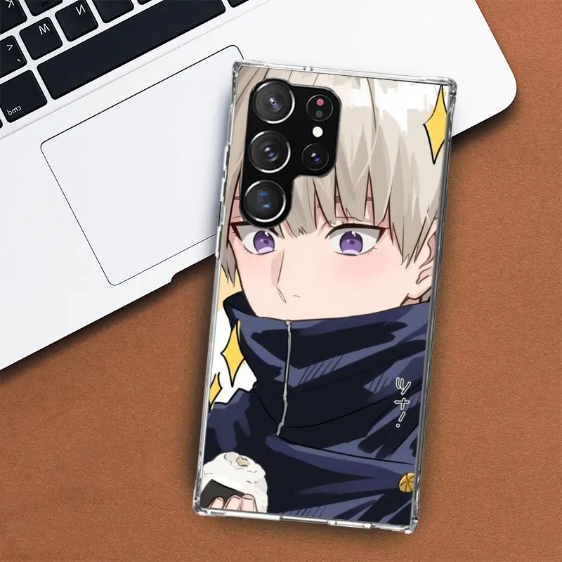 Чехол для телефона Kaisen J-Jujutsu Inumaki Toge для Samsung Galaxy S25 S24 S23 Plus S22 Ultra S21 S20 FE S10 + S25 Edge Funda Shell Coq (art.: 3920d3d55cd5e) - 3920d3d55cd5e
