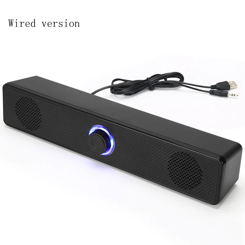 

Bluetooth-compatible Speaker Home Theater Sound System 4D Surround Soundbar Computer Speakers For TV Soundbar Box Subwoofer New