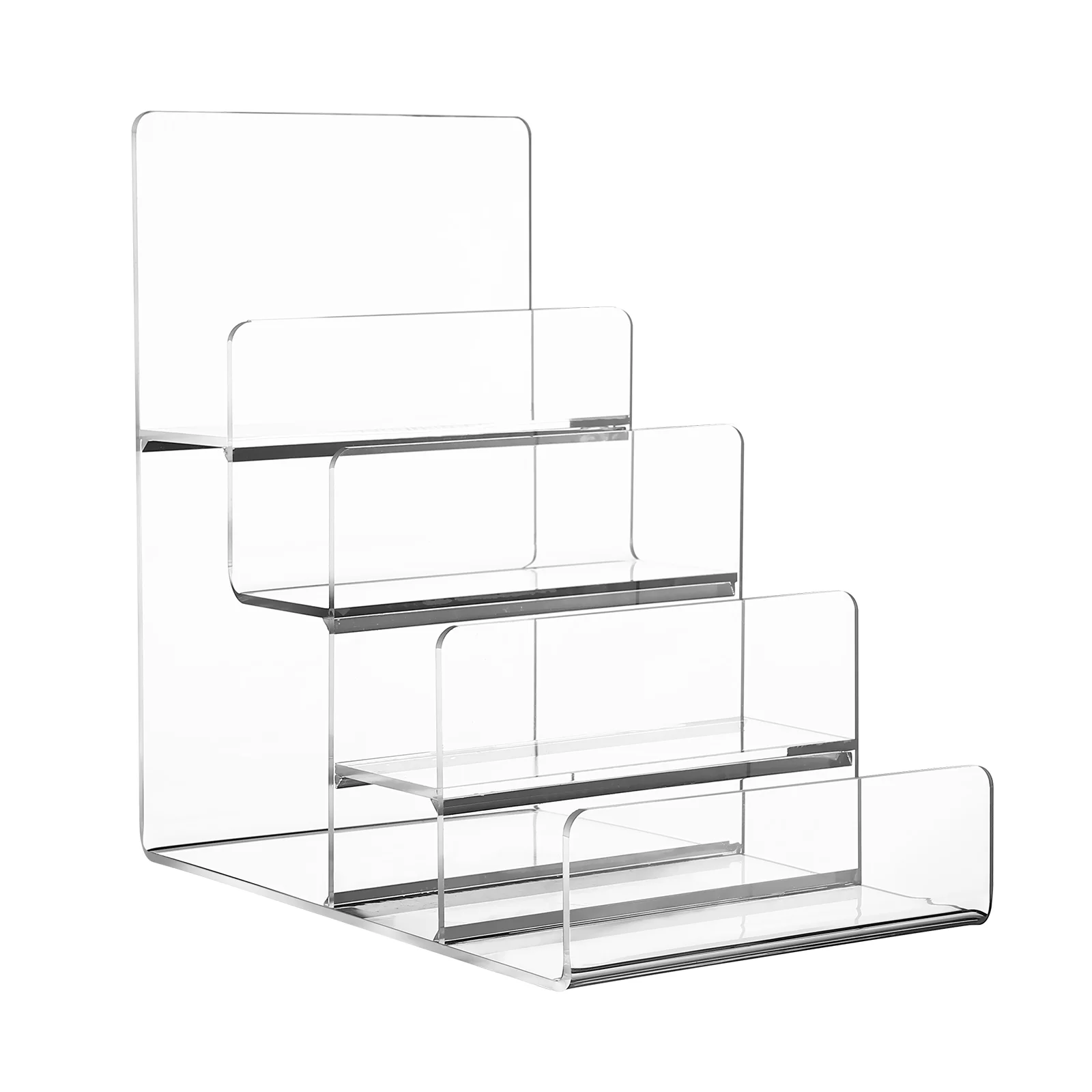 

1pc Acrylic Transparent Multi-Layer Wallet Holder Purse Storage Rack for Store Home