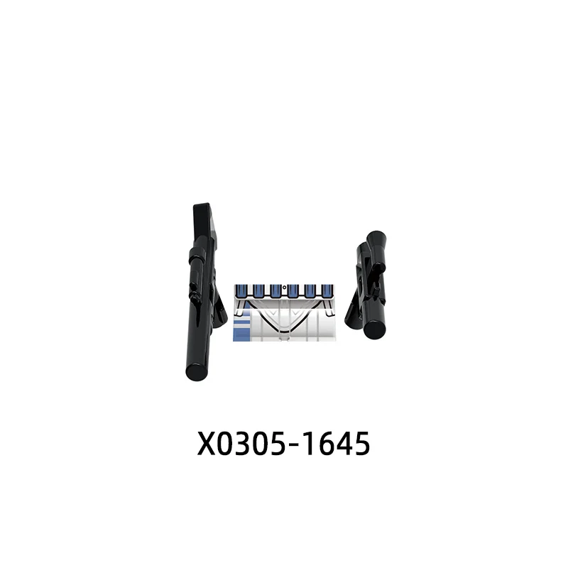 Экшн-фигурки оружие брюки детали для волос модели блоков набор подарков игрушки