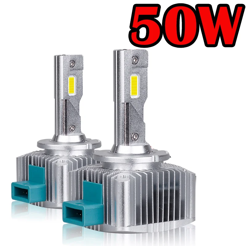 

D3S LED Headlights HID D1S D2S D4S D5S D8S D1R D2R D3R Turbo LED 30000LM Two-sided CSP Chip 6000K White 100W Plug&amp Play CE12V