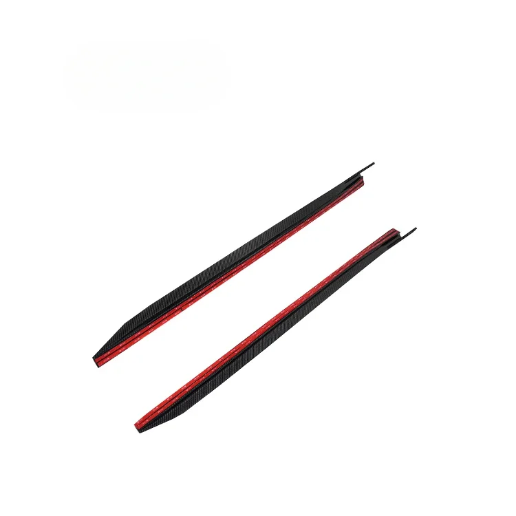 TAKD Carbon Real Car Data Development Универсальные задние спойлеры Сухие боковые юбки из