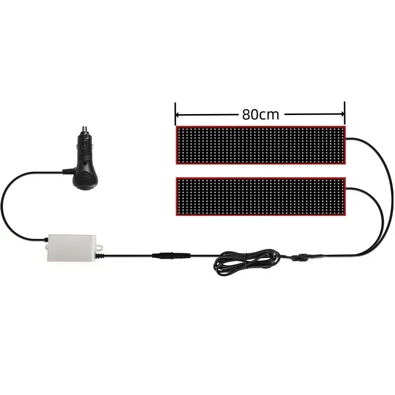 

Светодиодный знак «Глаз дьявола» с дистанционным управлением, анимационная светодиодная матричная пиксельная панель, светодиодный дисплей для лобового стекла автомобиля, грузовика