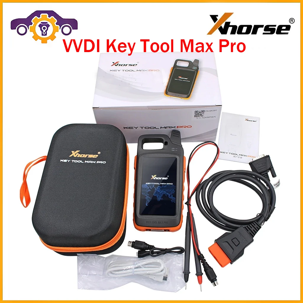 Новейший Xhorse VVDI Key Tool Max Pro с мини-инструментом OBD функция считывания напряжения и