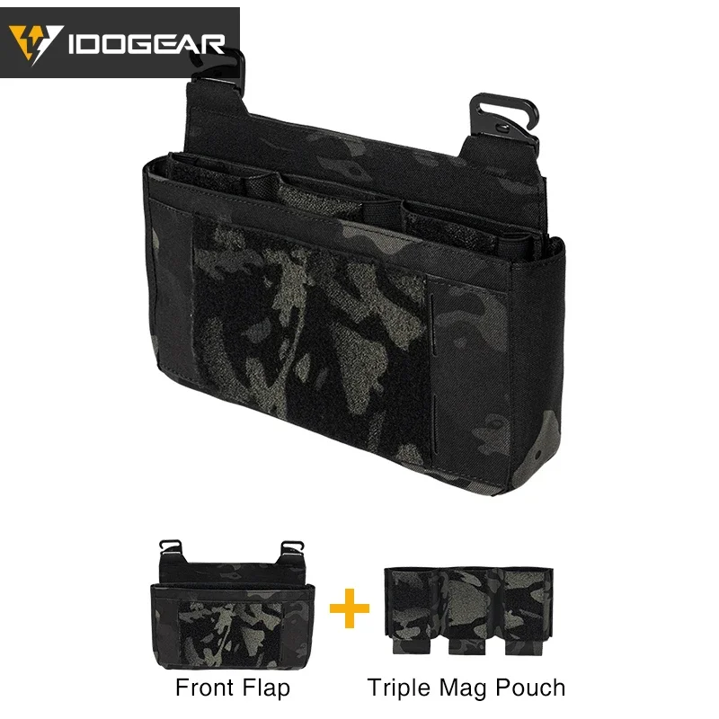 IDOGEAR Tactical DOPE Сумка с передним клапаном на переднюю панель FCPC FCSK Стиль тройным
