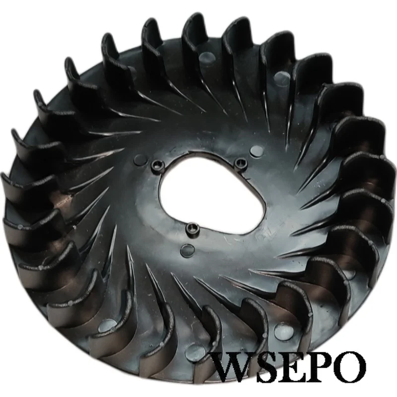 Высшее качество! Маховик пластиковый охлаждающий вентилятор Fits168F/GX160/GX200/170F 5.5HP-7HP