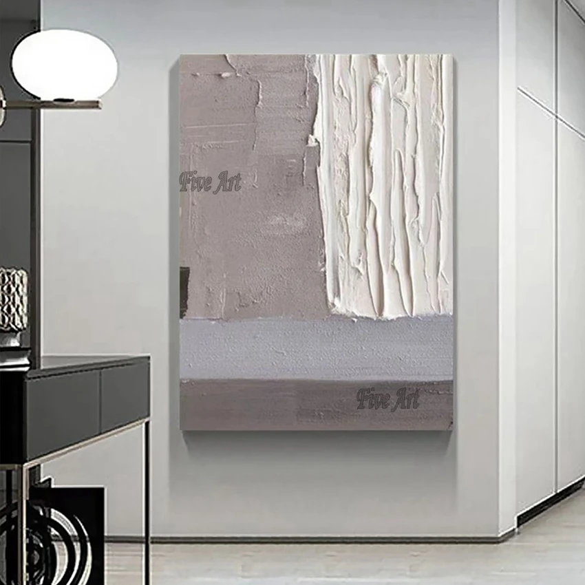 

Бескаркасная художественная простая декоративная абстрактная картина маслом Ручная роспись Showpiece для украшения дома холст настенные картины