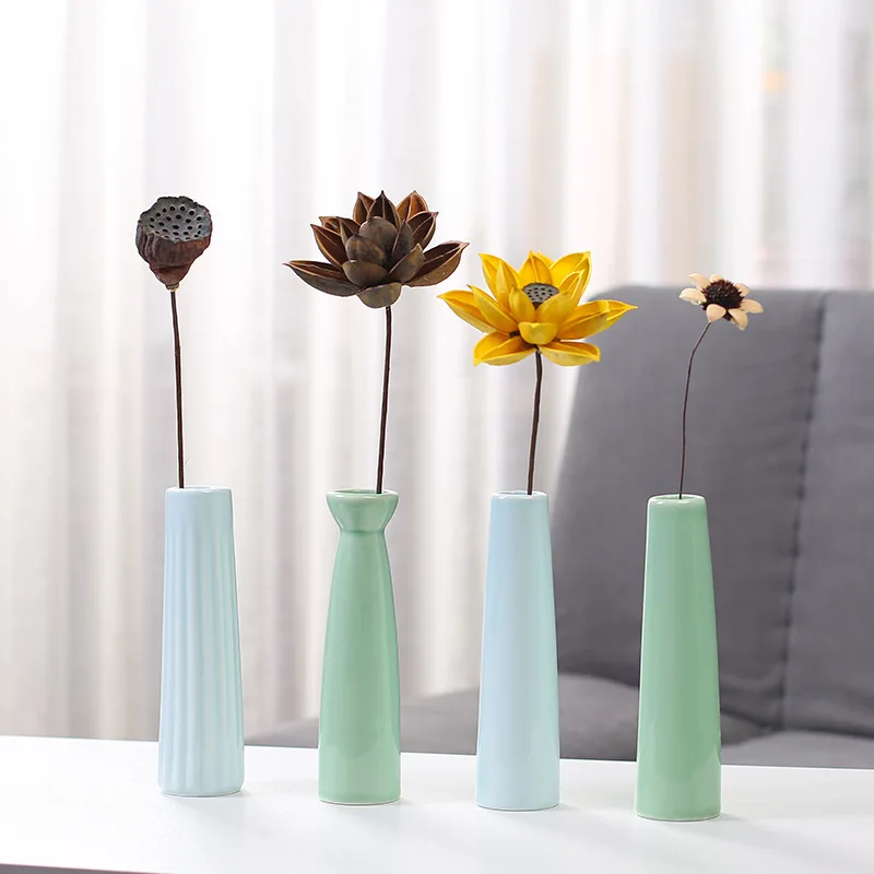 

Null BBA Home Decor Simple Ceramic Vase Dining Table Decorations Wedding Decorations Nordic Home Living Room Decorations Vase