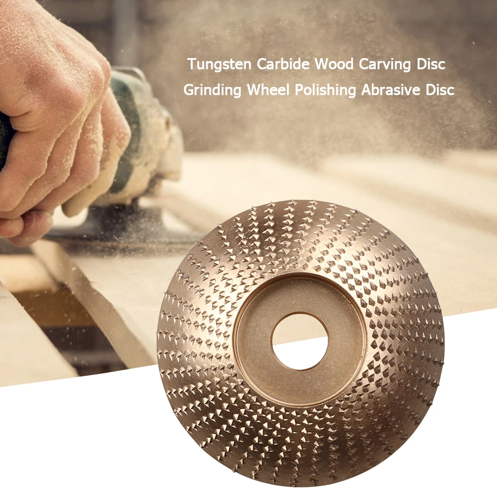 

Carbide Wooden Angle Grinding Wheel Tools Abrasive Disc Easily Carrying Sanding Carving Rotary Lightweight Gadgets
