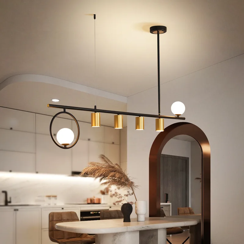 

Nordic Minimalism Dining Room Chandelier Modern Minimalist Creative and Slightly Luxury Dining Room Lamp Living Room lamps