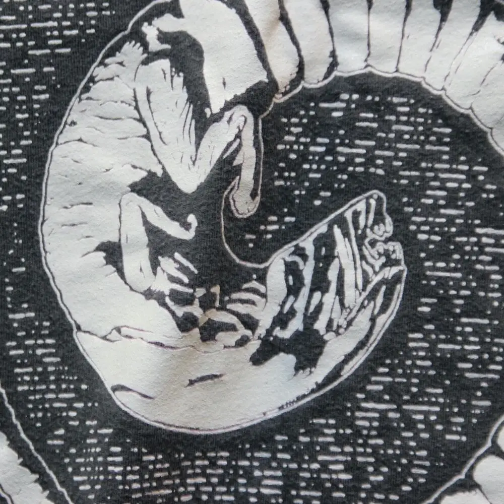 Футболка Aliens Colonial Marines футболка для видеоигр промо-сканирование Alien M